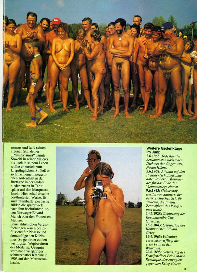 Jung und Frei Nr.61 - naked nudists photo FKK magazine