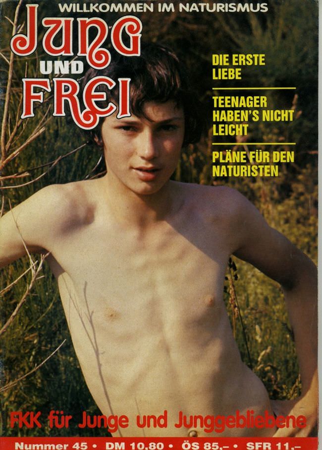 Jung und Frei Nr.45 - nudism vintage magazine and gallery