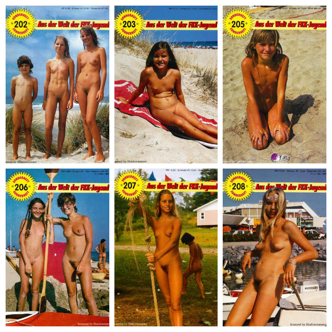 Sonnenfreunde Sonderheft Nr.200-208 vintage nudists beauty nude photo