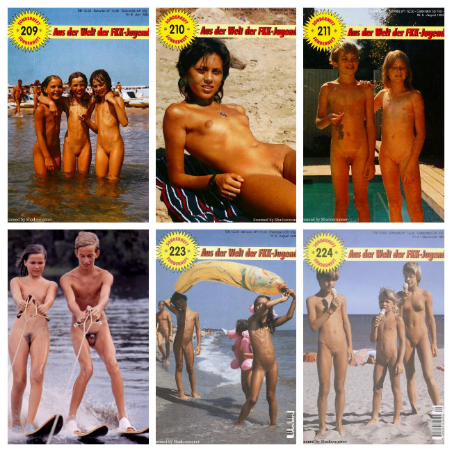 Sonnenfreunde Sonderheft Nr.209-224 vintage nudism