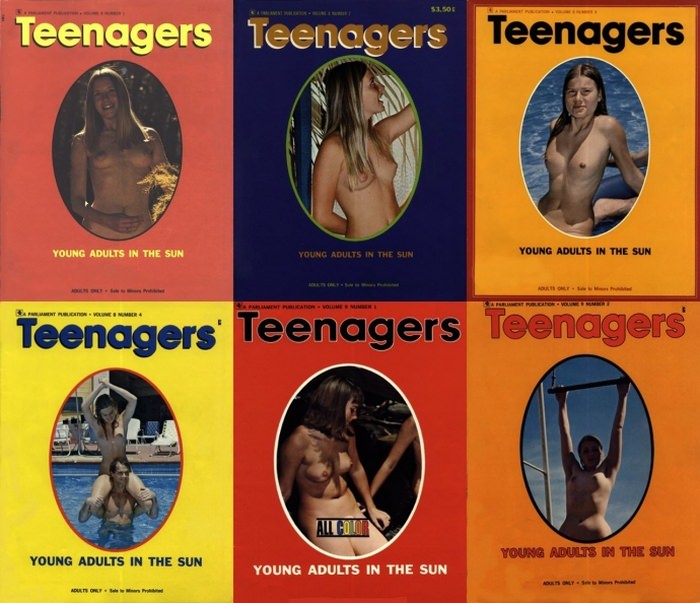 Teenagers Magazines - Vintage nudism